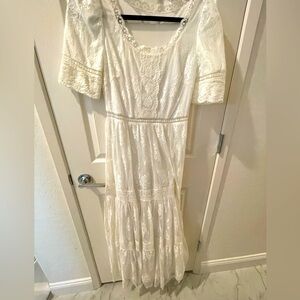 JessaKae Small sample dress. White lace